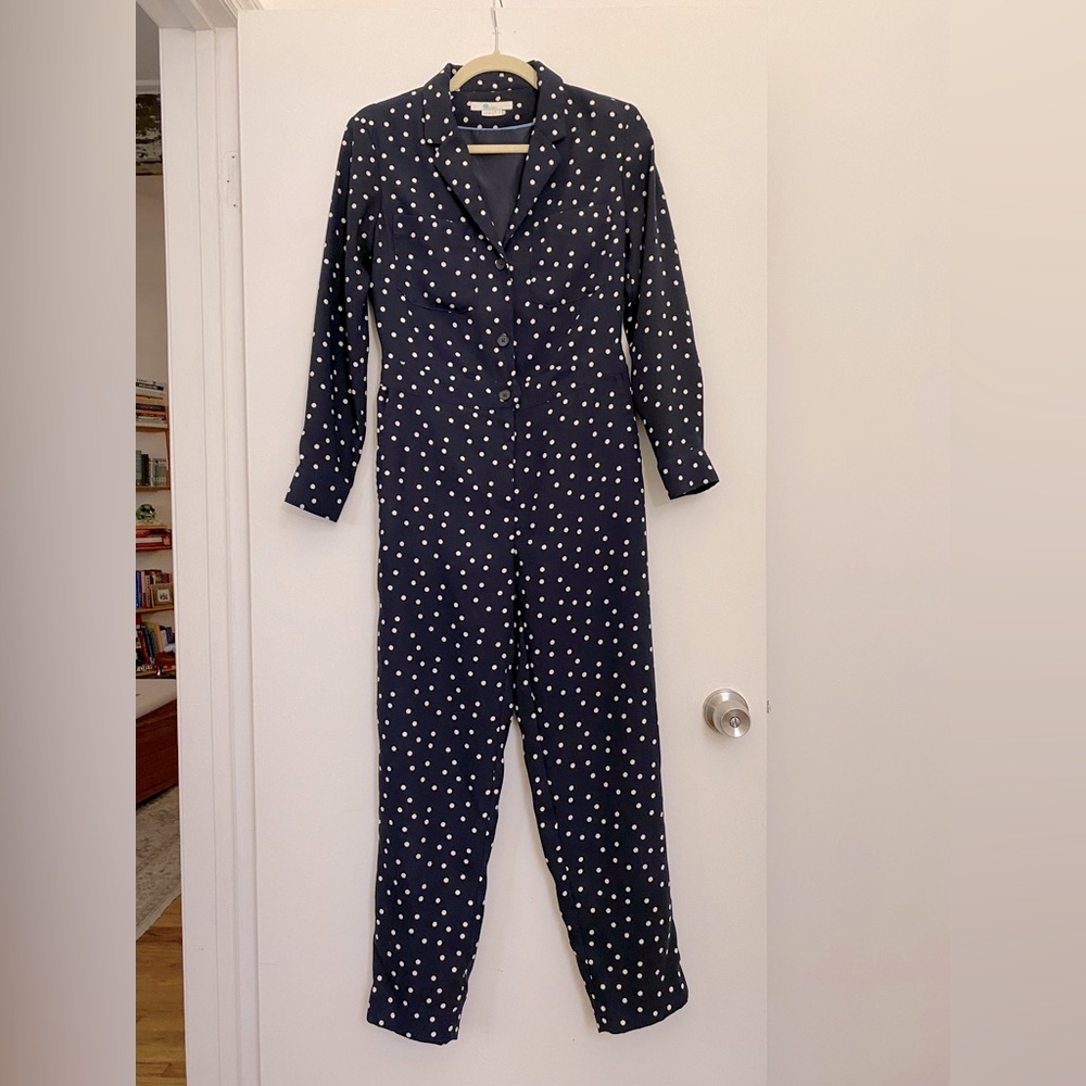 Boden polka dot jumpsuit